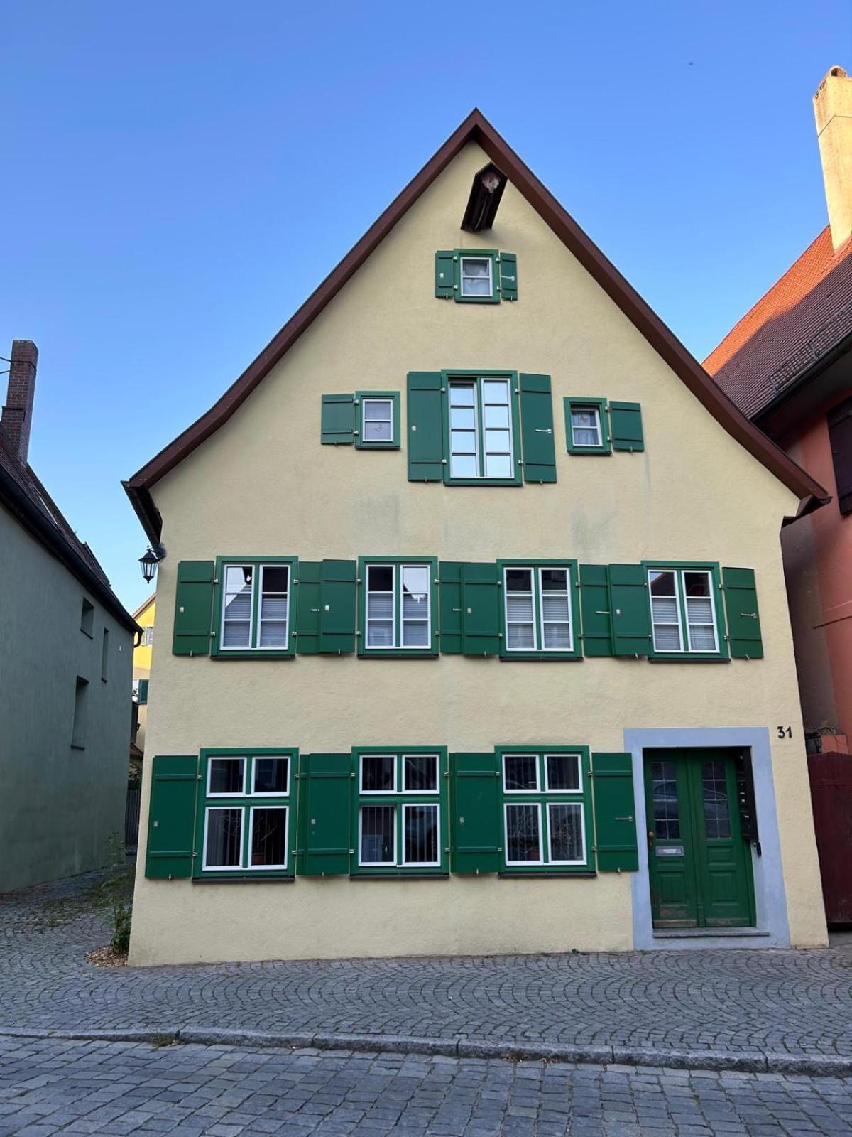 Apartamento Dornroeschen Dinkelsbühl Exterior foto